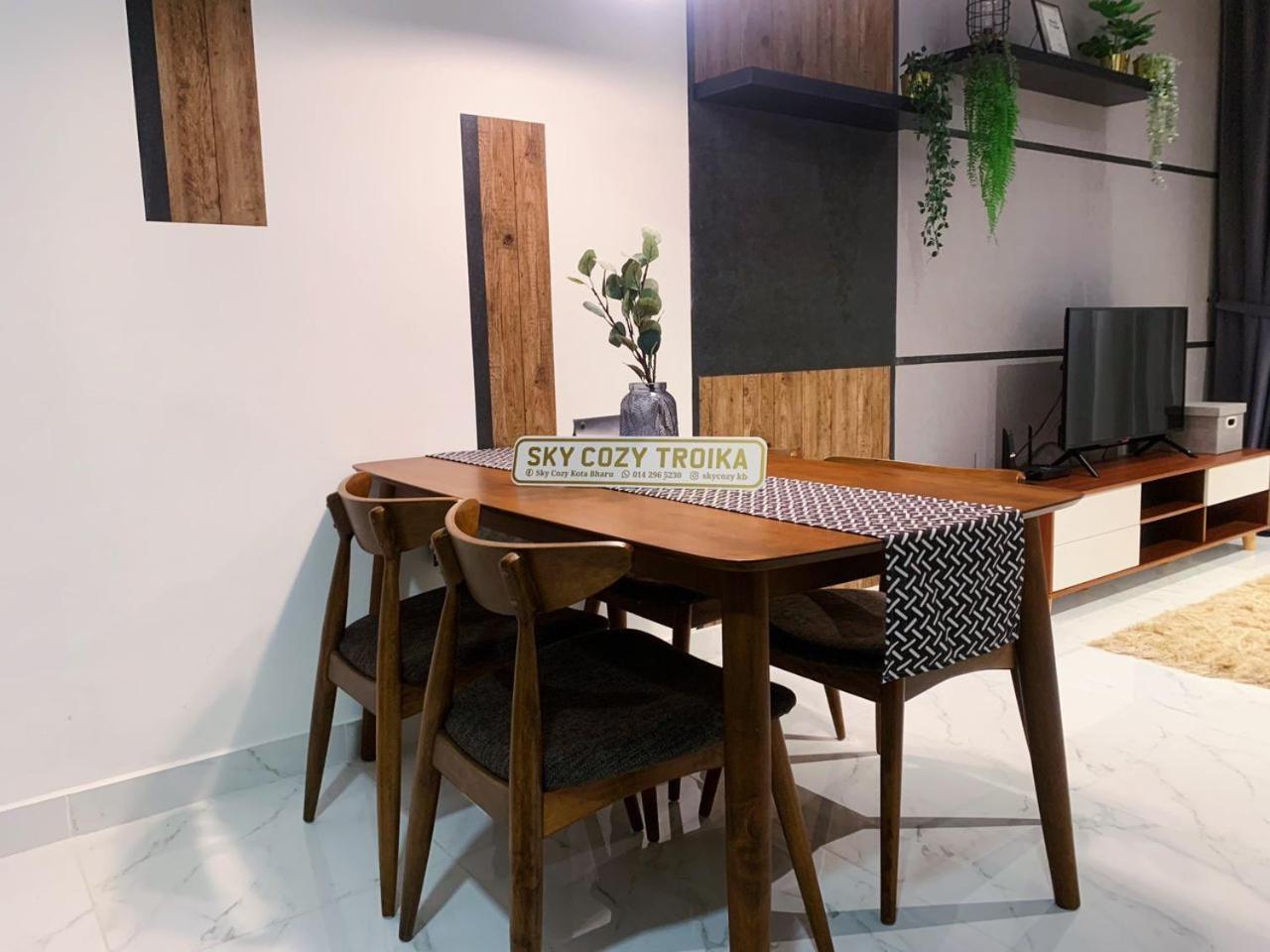 Sky Cozy Troika Residence, 1 Bedroom 4-6 Pax, 2 Bedrooms 6-8 Pax, Pool Vew, Sky & City View, Free Parking, Pool, Unlimited Wifi & Netflix Kota Bharu Exterior foto