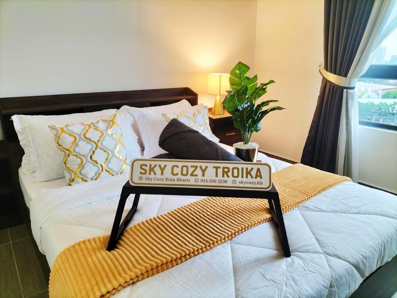 Sky Cozy Troika Residence, 1 Bedroom 4-6 Pax, 2 Bedrooms 6-8 Pax, Pool Vew, Sky & City View, Free Parking, Pool, Unlimited Wifi & Netflix Kota Bharu Exterior foto