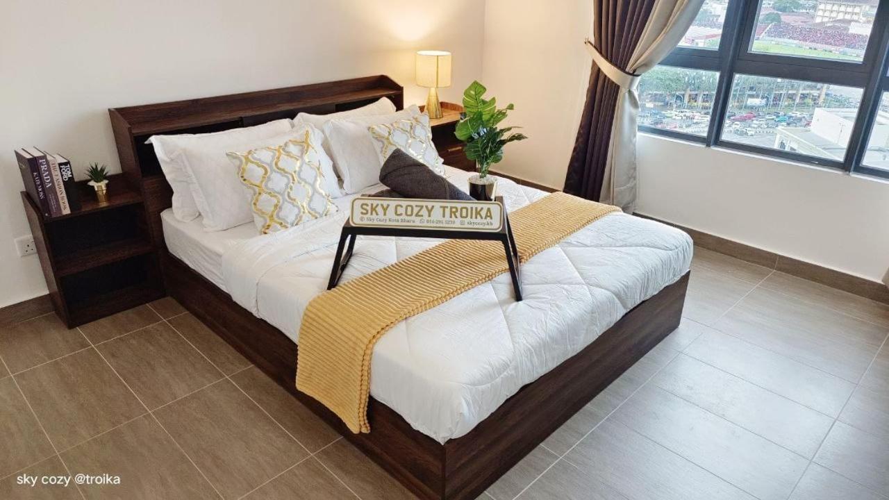 Sky Cozy Troika Residence, 1 Bedroom 4-6 Pax, 2 Bedrooms 6-8 Pax, Pool Vew, Sky & City View, Free Parking, Pool, Unlimited Wifi & Netflix Kota Bharu Exterior foto