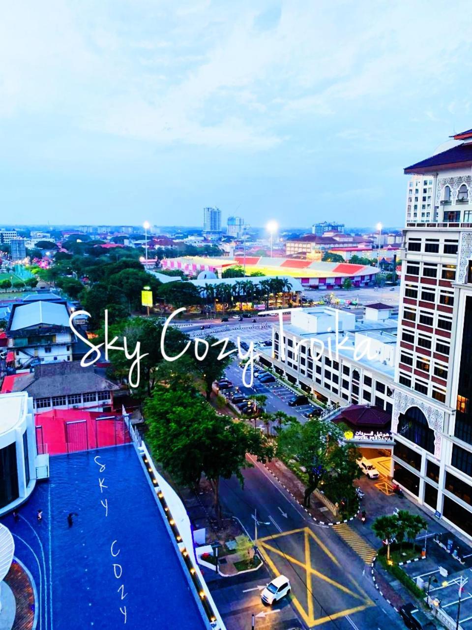 Sky Cozy Troika Residence, 1 Bedroom 4-6 Pax, 2 Bedrooms 6-8 Pax, Pool Vew, Sky & City View, Free Parking, Pool, Unlimited Wifi & Netflix Kota Bharu Exterior foto