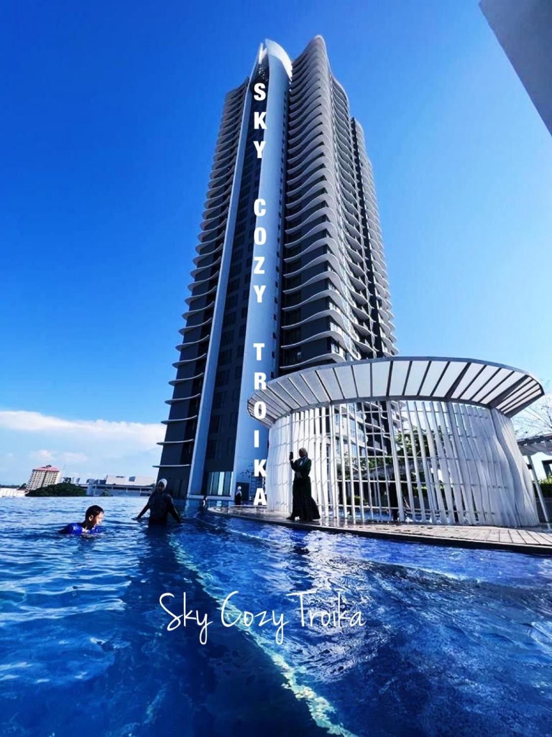 Sky Cozy Troika Residence, 1 Bedroom 4-6 Pax, 2 Bedrooms 6-8 Pax, Pool Vew, Sky & City View, Free Parking, Pool, Unlimited Wifi & Netflix Kota Bharu Exterior foto